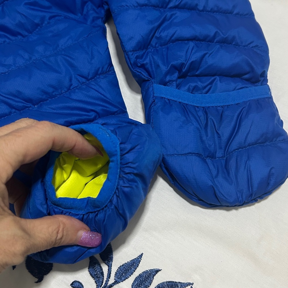 L.L.Bean Infants' Ultralight Goose Downtek Bunting |Size 3-6 months - Picture 8 of 15